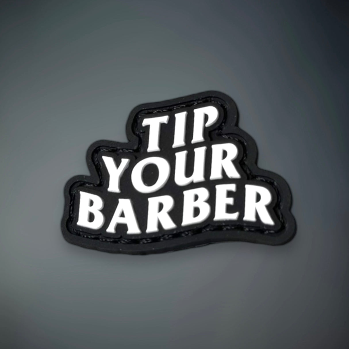 PVC Patch Tip Your Barber