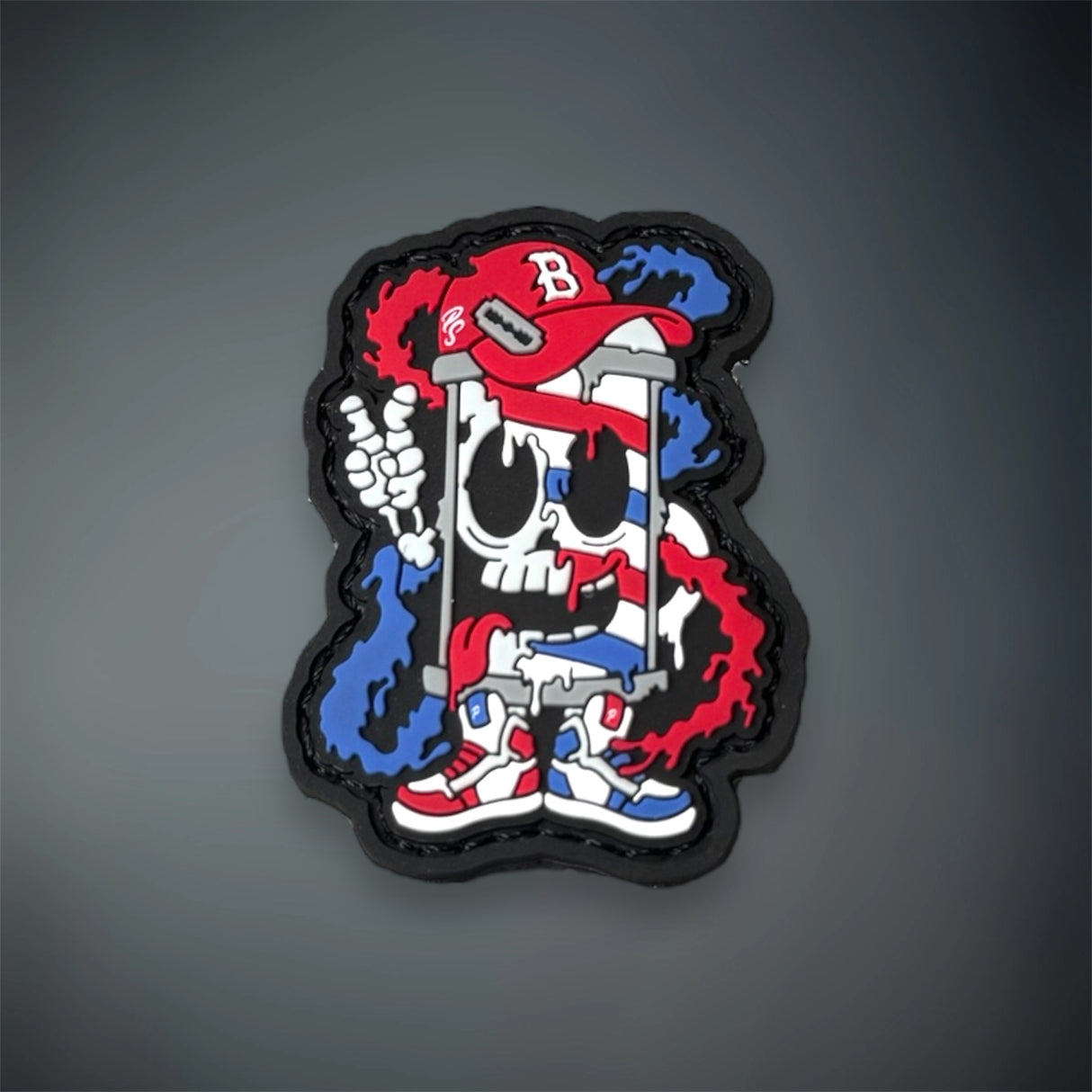 PVC Patch PinStop Character