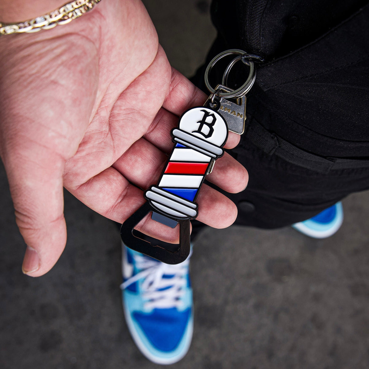 Barber Key Chain