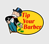 6 Tip Your Barber Stickers