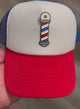 Barber Pole Trucker Hat